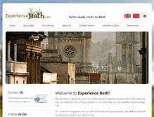 Tablet Screenshot of experiencebath.com